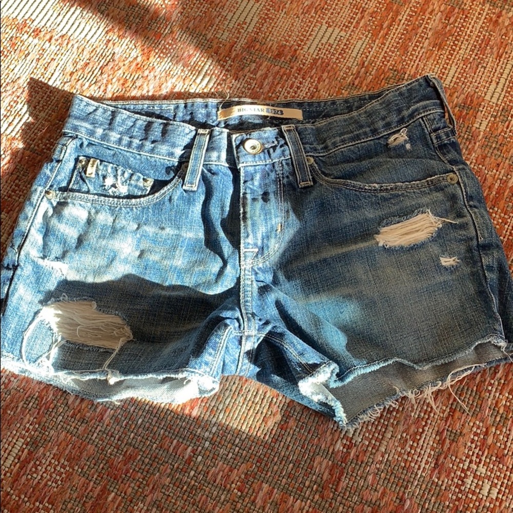Big Star 1974 Denim Cutoffs